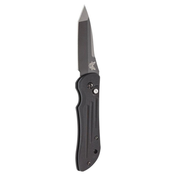 Benchmade Mini Stryker Aut Coated Plain Blade Standard Tip-Up knife - BM-9501BK