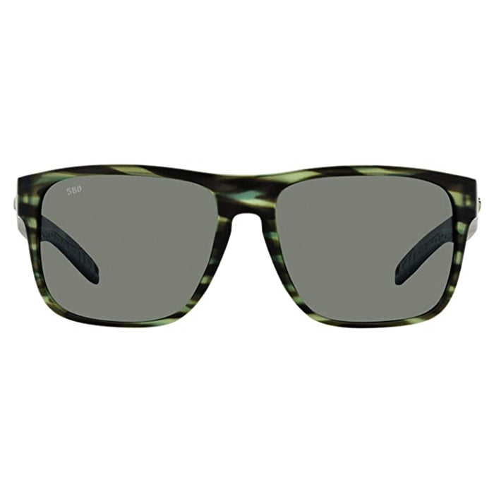 Costa Del Mar Mens 6s9013 Spearo XL Matte Reef Grey Square Sunglasses - 6S9013-REEFGRY