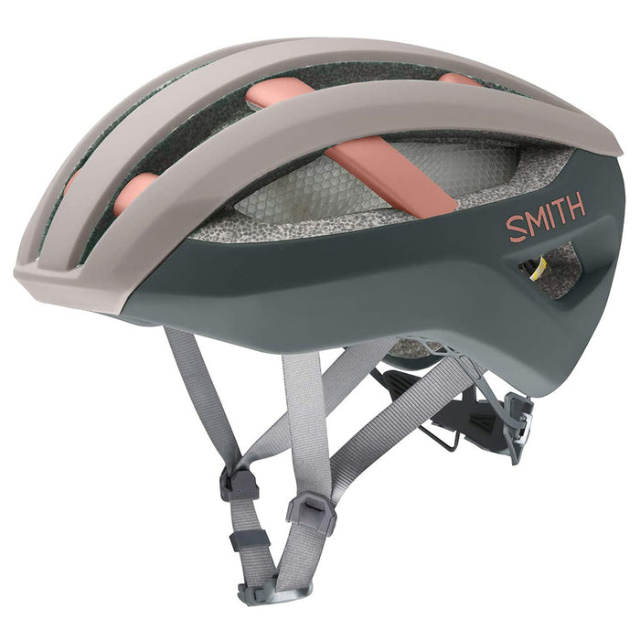 Smith Matte Tusk/Peat Moss/Champagne Network MIPS Bike Helmet - E0073205C5559