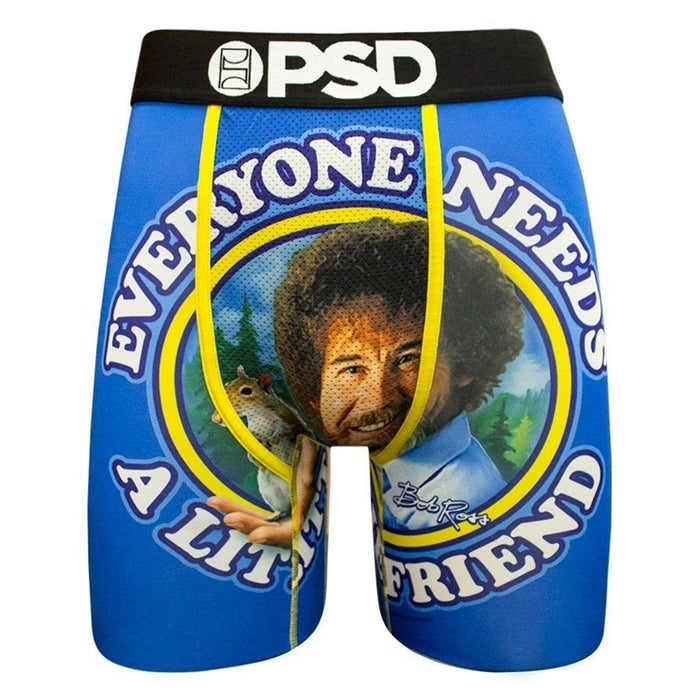 PSD Men's Blue Little Friend Bob Painter Boxer Briefs Underwear - E21810091-BLUE