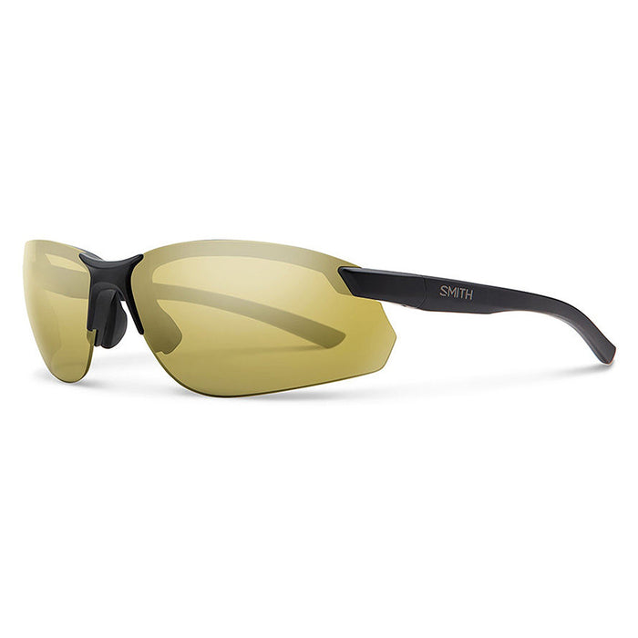 Smith Parallel Max 2 Unisex Matte Black Frame Gold Mirror Polarized Lens Sports Sunglasses - 20190700371A2