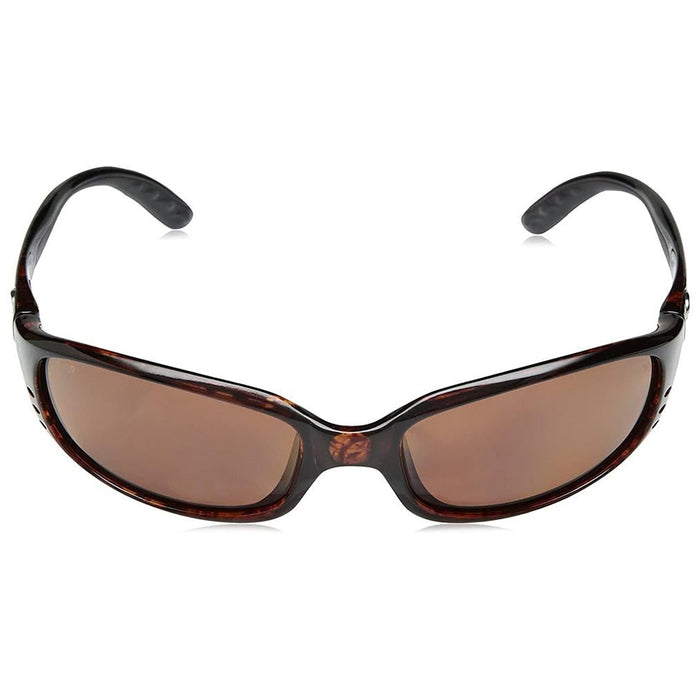 Costa Del Mar Mens Brine Tortoise Frame Copper Polarized Lens Sunglasses - BR10OCGLP