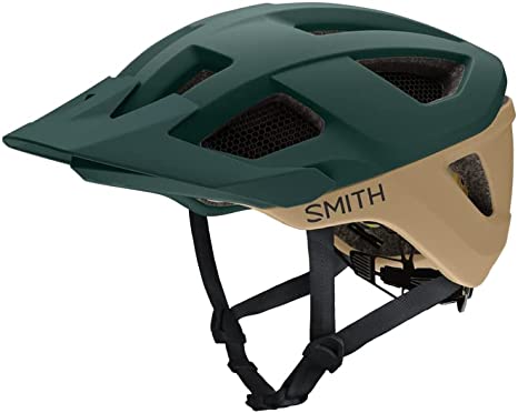 Smith Matte Spruce/Safari Session MIPS Mountain Cycling Helmet - E007313L45155