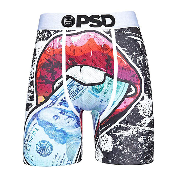 PSD Men's Multicolor Big Mouth Benji Boxer Briefs Underwear - 221180089-MUL
