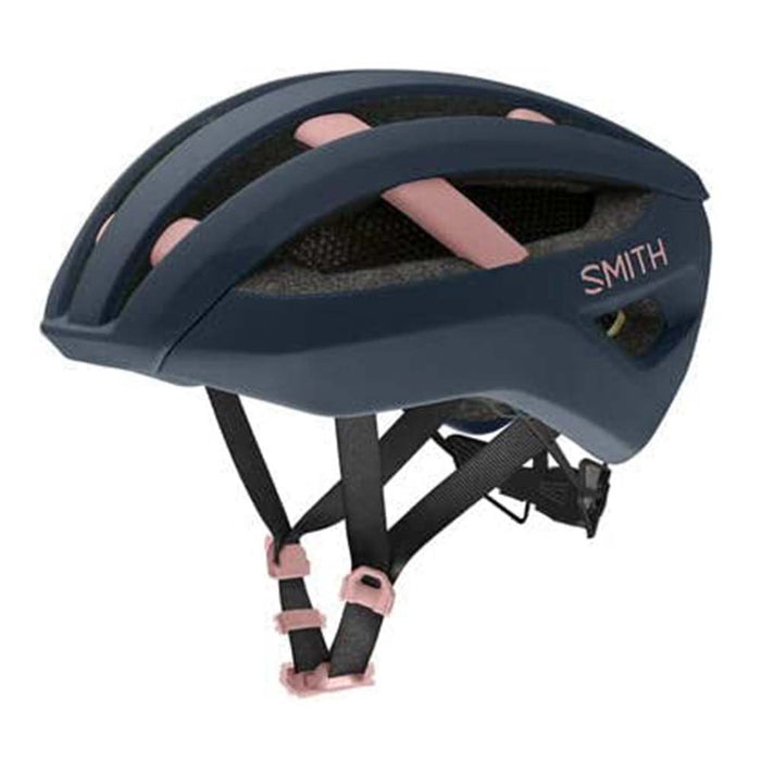 Smith Matte french navy/rock salt Network MIPS Road Cycling Helmet