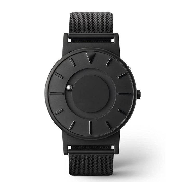 Eone Unisex Black Stainless Steel Band Classic Bradley Quartz Watch - BR-BLK