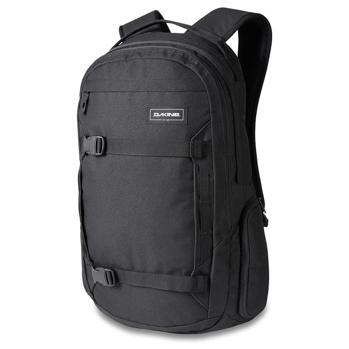 Dakine Unisex Happy Camper Mission Black 25 Liter Lifestyle Backpack - 10002643-BLACK