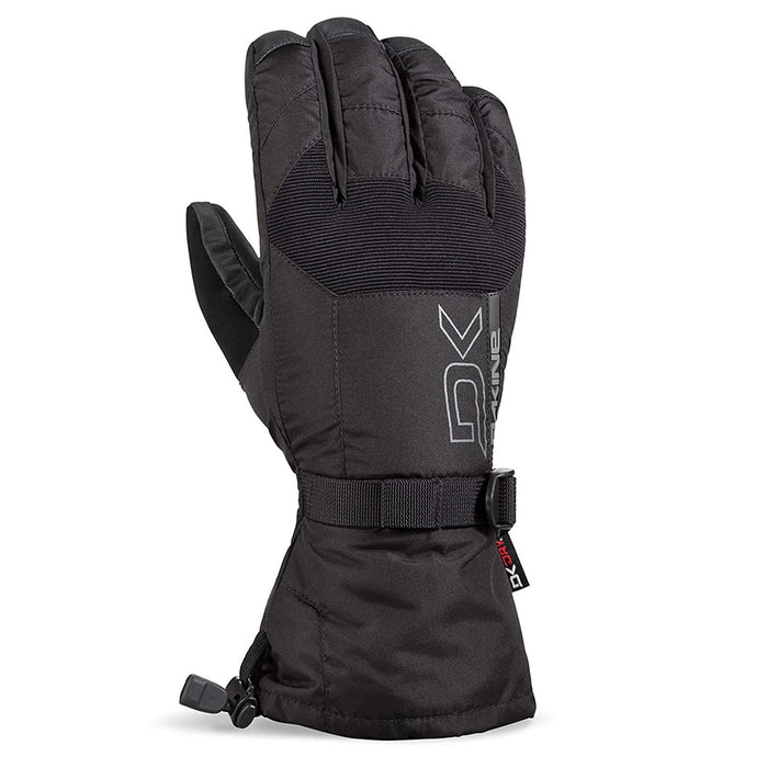 Dakine Mens Black Polyester Scout Ski Snowboard Winter X-Large Gloves - 01300250-BLACK-XL