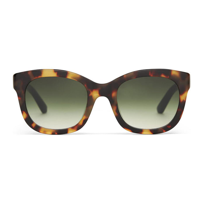 TOMS Womens Handmade Frame Blonde Tortoise Olive Gradient Sunglasses - 10015485