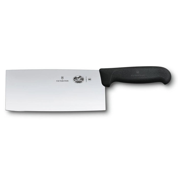 Victorinox Fibrox Pro Chinese Ultra-Sharp Blade Chefs Knife - 5.4063.18 - WatchCo.com
