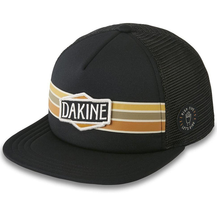 Dakine Women's Black High Five One Size Adjustable Trucker Hat - 10002978-BLACK