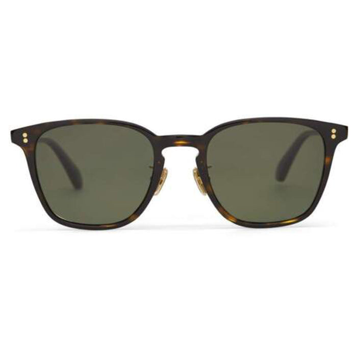 TOMS Unisex Shiny Black Frame Grey Lens Non-Polarized Emerson Rectangular Sunglasses - 10015508