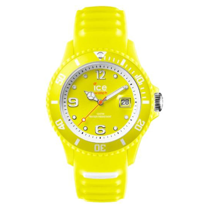 Ice-Watch Womens Ice-Sunshine Neon Small Yellow Watch - SUN.NYW.S.S.14