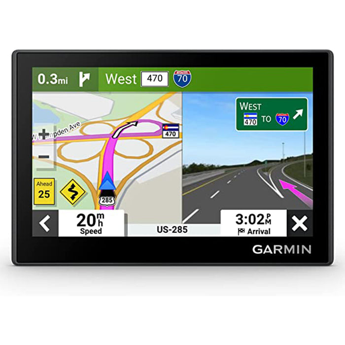 Garmin Drive 53 High-Resolution Touchscreen Simple On-Screen Menus and Easy-to-See Maps Driver Alerts GPS Navigator - 010-02858-00