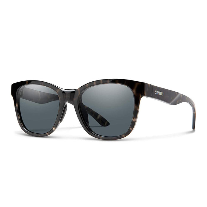 Smith Womens Caper Gray Tortoise Frame Black Polarized Lens Sunglasses - 201042WR753IR