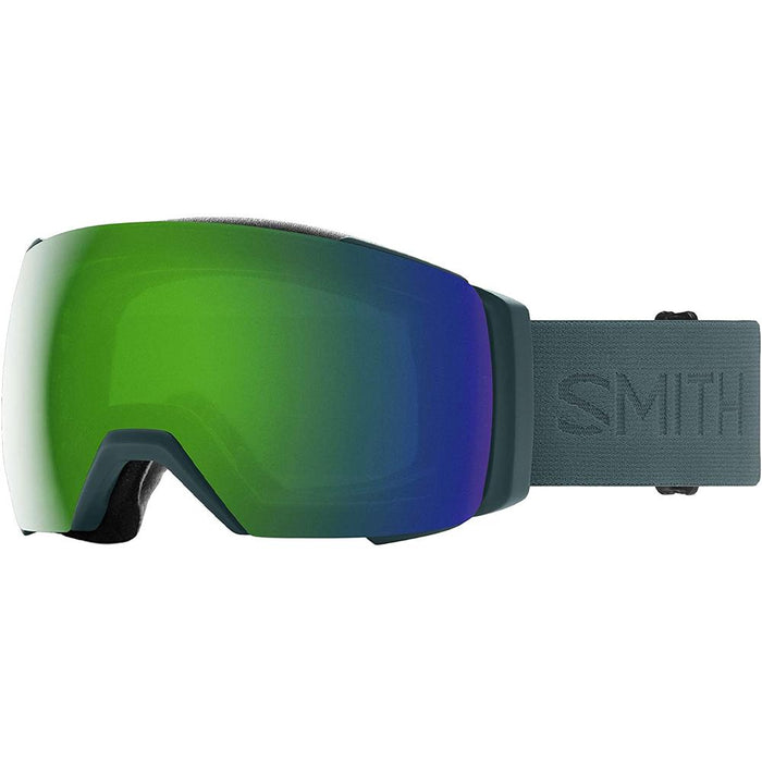 Smith Mens I/O MAG XL Spruce Flood Frame Sun Green Mirror Chromapop Lens Snow Goggle - M0071332D99MK - WatchCo.com
