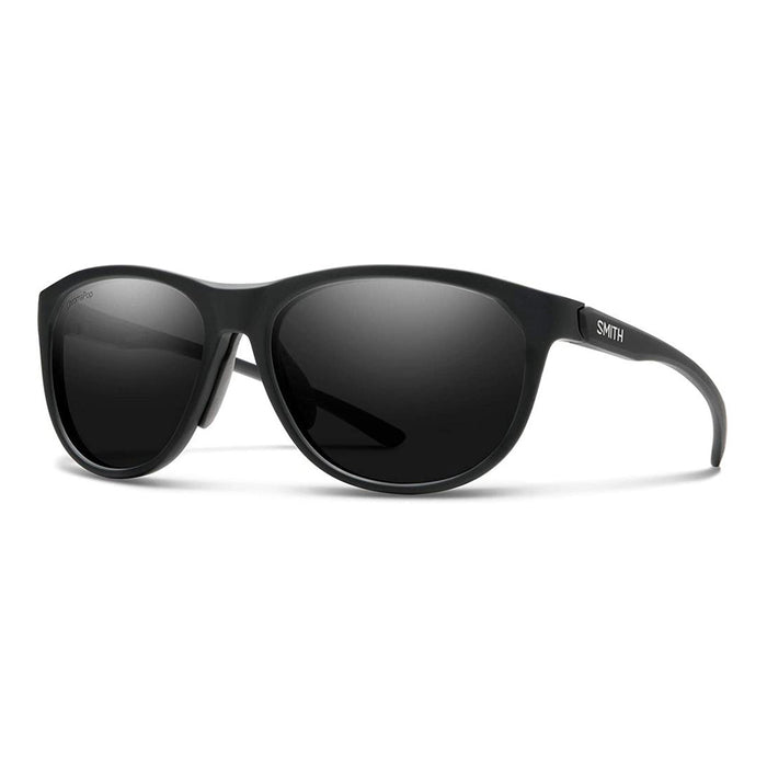 Smith Womens Uproar Matte Black Frame Black Polarized Lens Sunglasses - 202560003566N