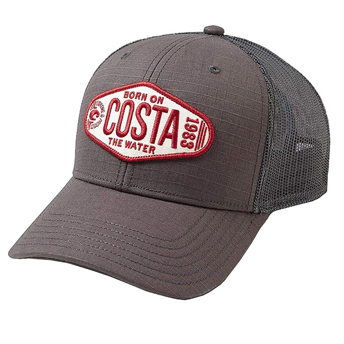 Costa Del Mar Unisex Gray Clinch Trucker One Size Hat - HA-93G