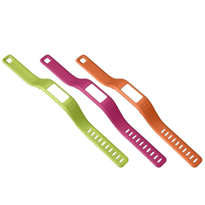Garmin vivofit Pink Green Orange Rubber Fitness Wrist Band - 010-12149-05