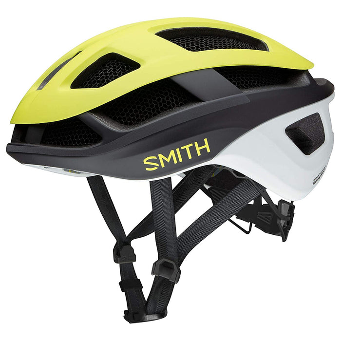 Smith Matte Neon Yellow VIZ Optics Trace MIPS Cycling Helmet SIZE M - E0072804G5559