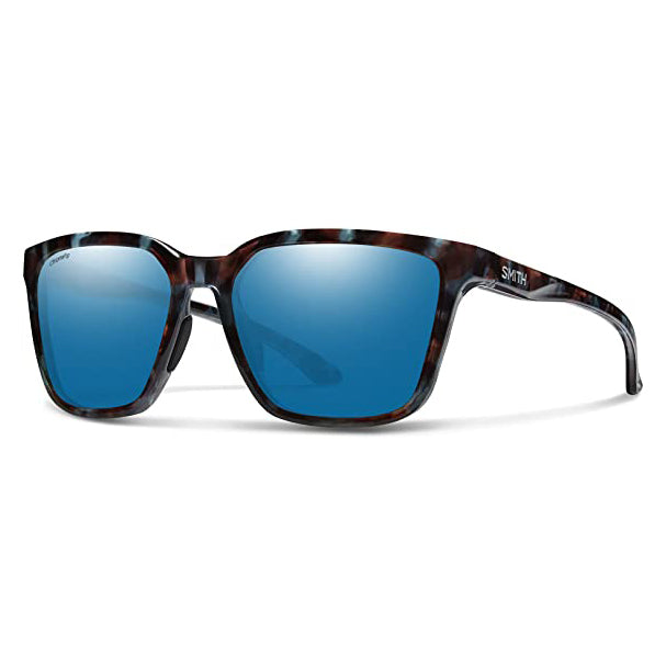 Smith Womens Shoutout Sky Tortoise Rilsan Clear Frame Polarized Lifestyle Sunglasses - 204450JBW57QG
