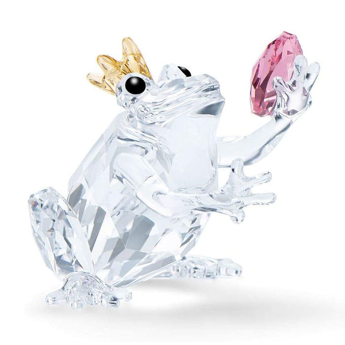 Swarovski Multicolor Crystal Frog Prince Figurine for Home Decor - 5492224