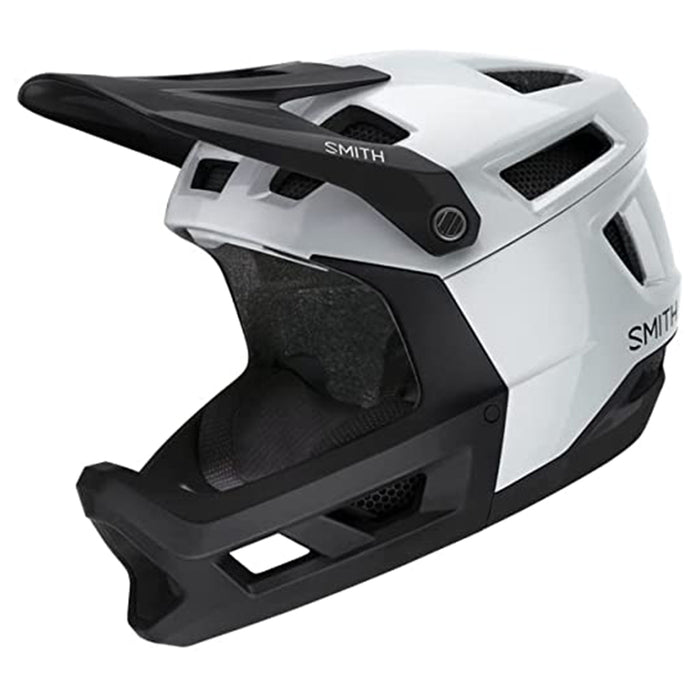 Smith White/Black Mainline MIPS Lightweight Full-Face Mountain Bicycle Helmet - E007423OD5962