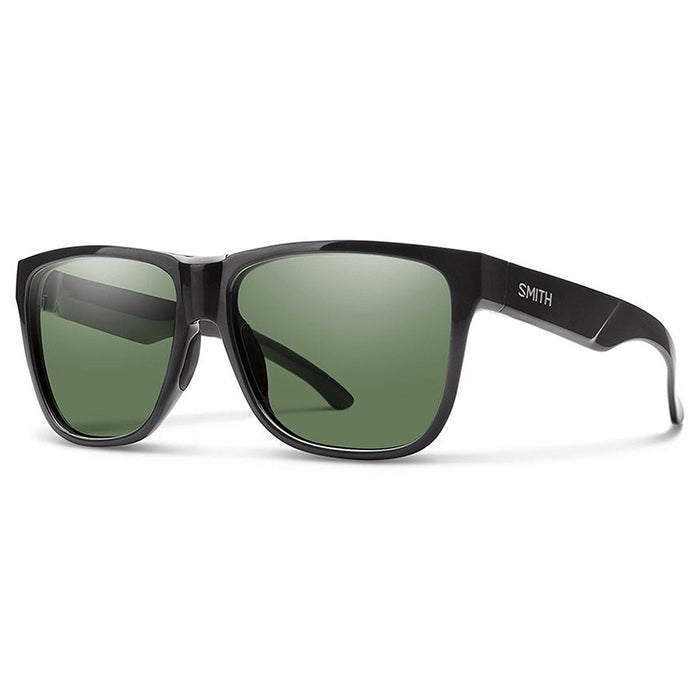 Smith Lowdown XL 2 Men's Black Frame Gray Green Lens Square Sunglasses - 20151480760IR