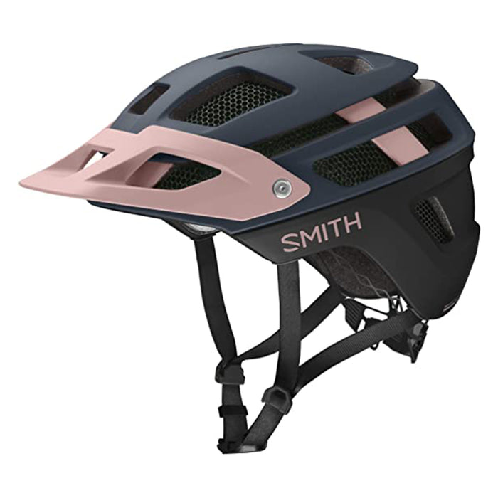 Smith Matte French Navy/Black/Rock Salt ‎Forefront 2 MIPS Mountain Cycling Helmet - E007223OI5559