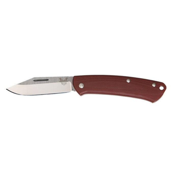 Benchmade Proper Slipjoint Folding Satin S30V Clip Point Blade 2.82 knife - BM-318-1