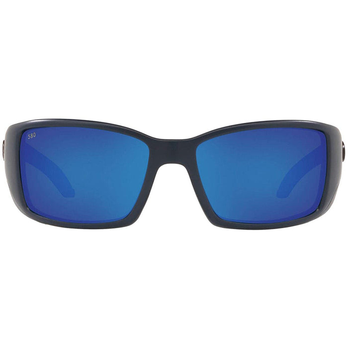 Costa Del Mar Mens Blackfin Midnight Blue Frame Grey Blue Mirror Polarized-580g Lens Sunglasses - BL14OBMGLP