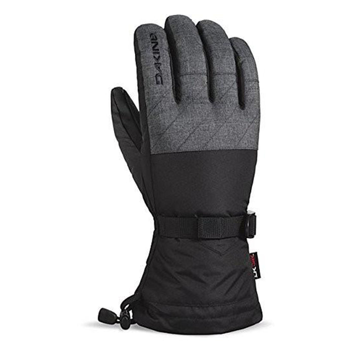 Dakine Mens Black Polyester Rubbertec Talon Gloves - 01300005-CARBON-S