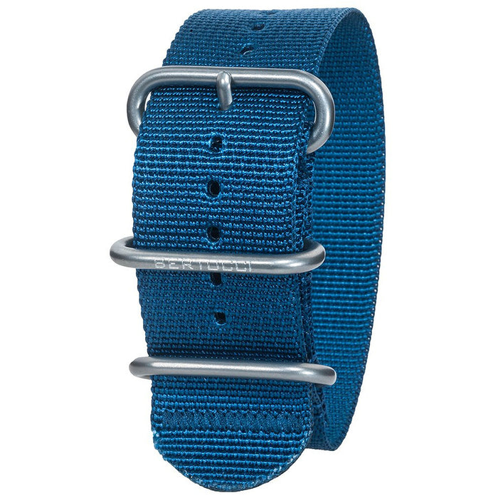 Bertucci DX3 Mariner Nylon Blue Watch Band - B-110