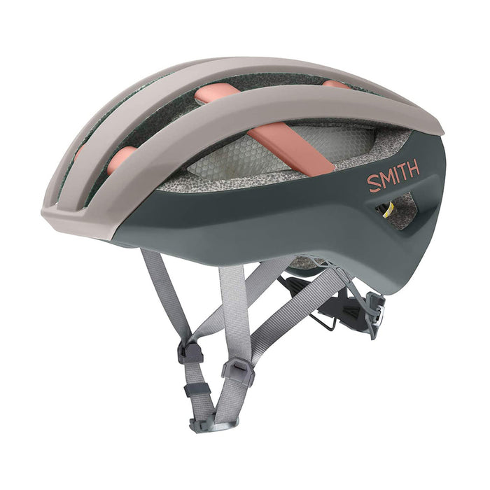 Smith Matte Tusk/Peat Moss/Champagne Network MIPS Bike Helmet - E0073205C5155