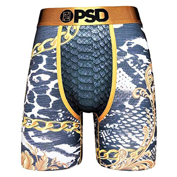 PSD Mens Pure Gold Boxer Brief Black Underwear