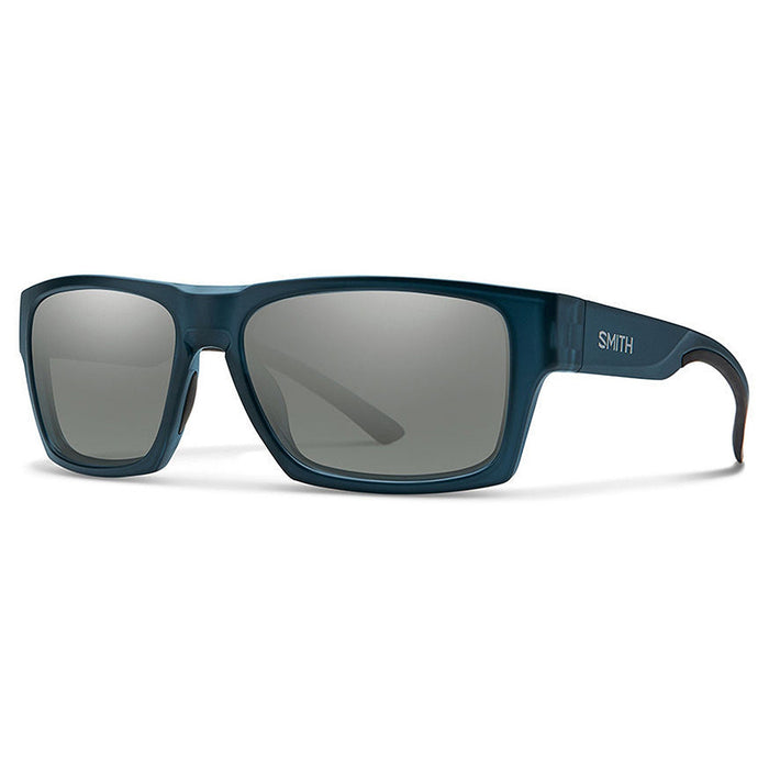 Smith Outlier 2 Unisex Matte Crystal Deep Forest Frame Platinum Polarized Lens Square Sunglasses - 200670DLD56T4