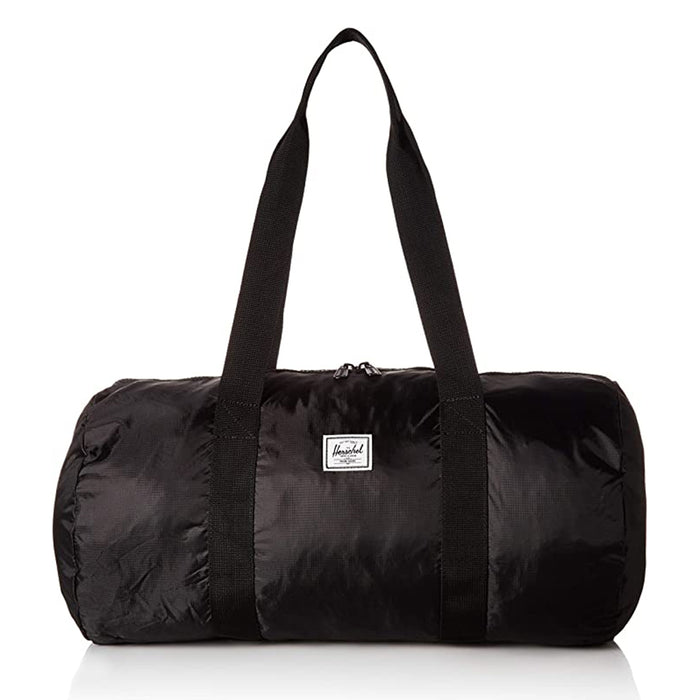 Herschel Black One Size 22.0L Packable Weekend Duffel Bag - 10615-01409-OS