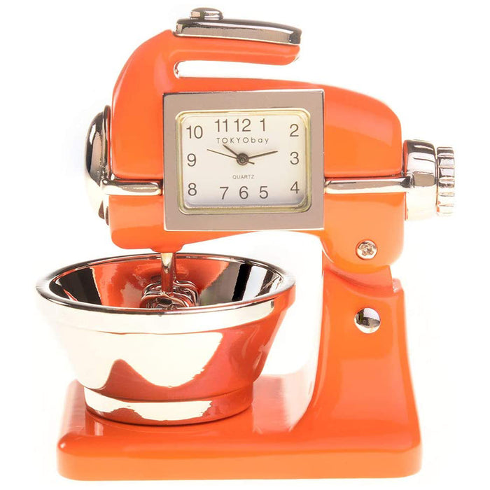 TOKYObay Orange Colour Mixer Clock - C3009-OG