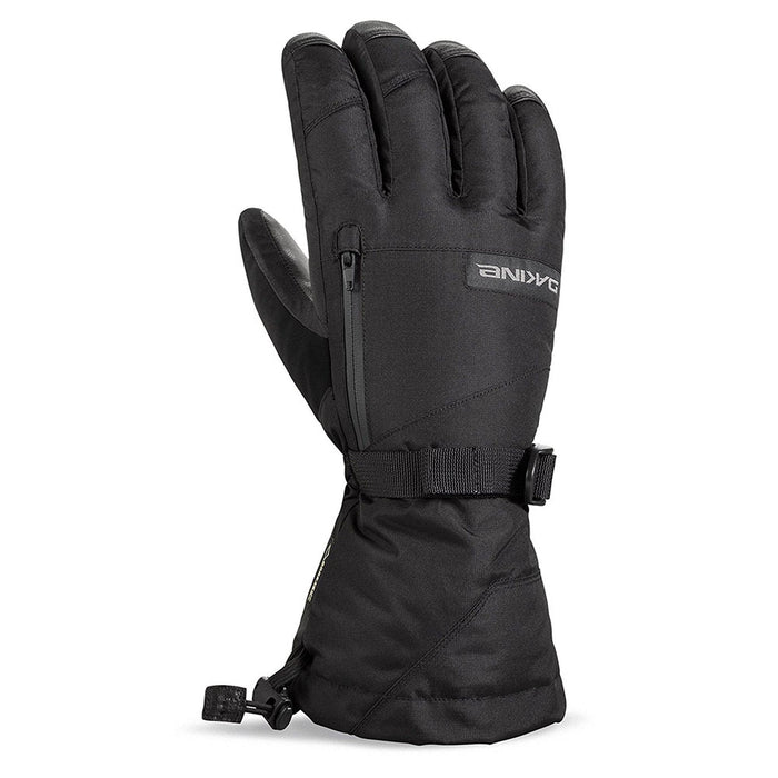Dakine Mens Black Nylon poly Leather Titan Snowboard Gloves - 01100353-BLACK-XXL