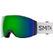 Smith Mens I/O MAG XL French Navy Mod Frame Sun Green Mirror Chromapop Lens Snow Goggle - M007132RB99MK - WatchCo.com