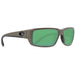 Costa Del Mar Mens Fantail Matte Moss Frame Green Mirror Polarized Lens Sunglasses - TF198OGMGLP - WatchCo.com