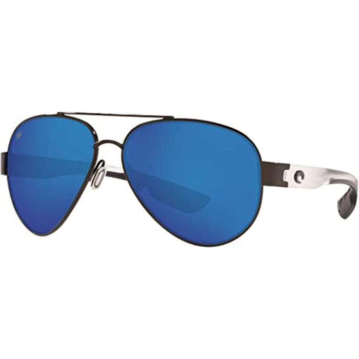 Costa Del Mar Mens South Point Gunmetal Frame Blue Mirror Polarized Lens Sunglasses - SO74OBMGLP - WatchCo.com