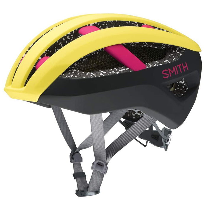 Smith Matte Citron/Peony Network MIPS Helmet - E007323755559