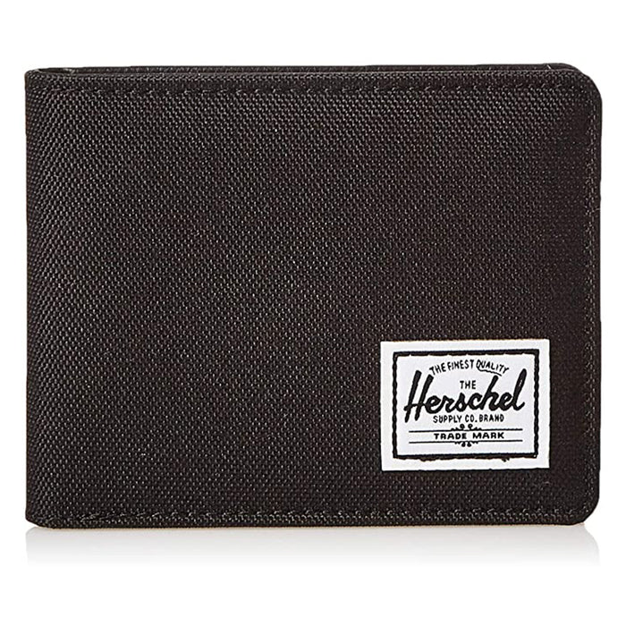 Herschel Unisex Black/Black Synthetic Leather Hank Wallet - 10368-00001