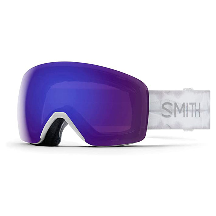 Smith Unisex Skyline White Shibori Dye ChromaPop Everyday Violet Mirror Snow Goggles - M0068106R9941