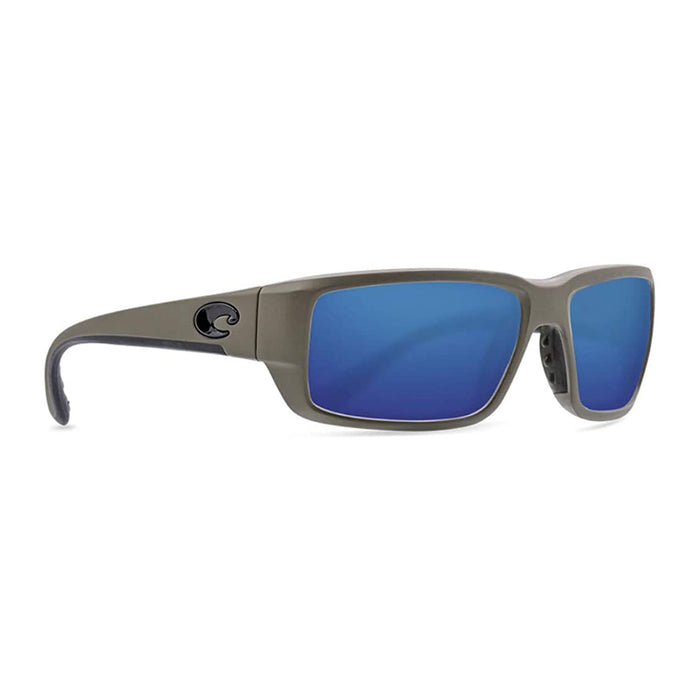 Costa Del Mar Unisex Fantail Moss Frame Blue Mirror 580p Lens Sunglasses - TF198OBMP