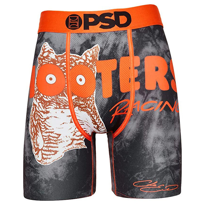 PSD Men's Black Hooters Racing Boxer Briefs Underwear - 121180078-BLK