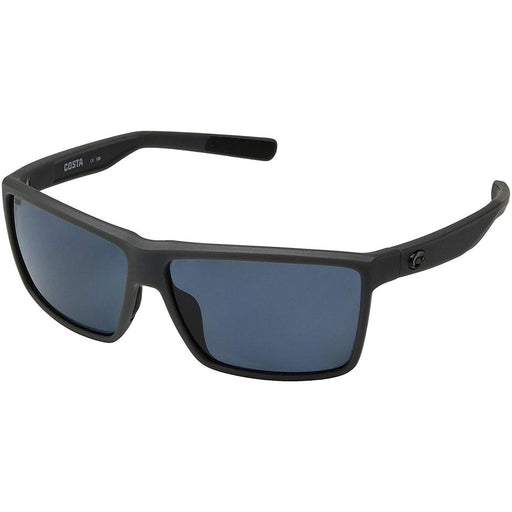 Costa Del Mar Mens Rinconcito Matte Gray Frame Gray Polarized Sunglasses - RIC98OGP - WatchCo.com
