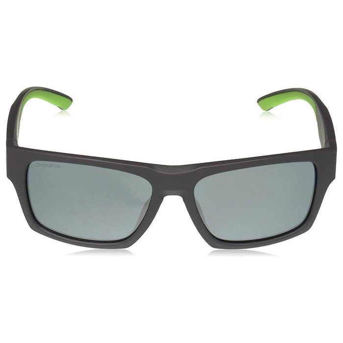 Smith Outlier 2 Unisex Matte Cement Frame Platinum Lens Rectangular Sunglasses - OU2CMGYMMCT