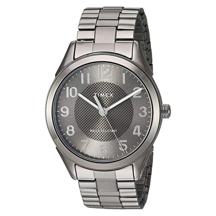 Timex Mens Briarwood Round Black Dial Watch - TW2T46000